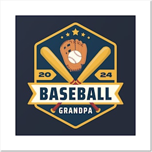 Baseball Grandpa - Fathers Day Posters and Art